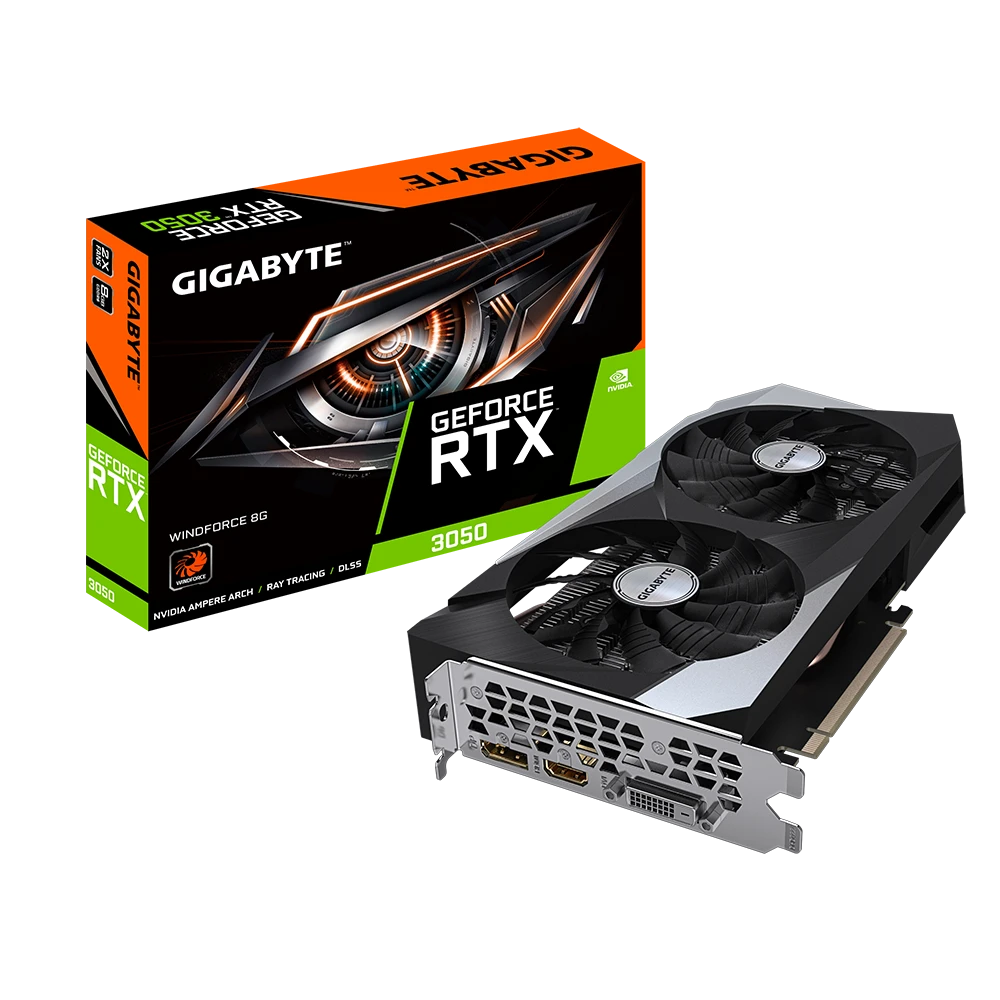 Gigabyte GeForce RTX 3050 WINDFORCE 8G